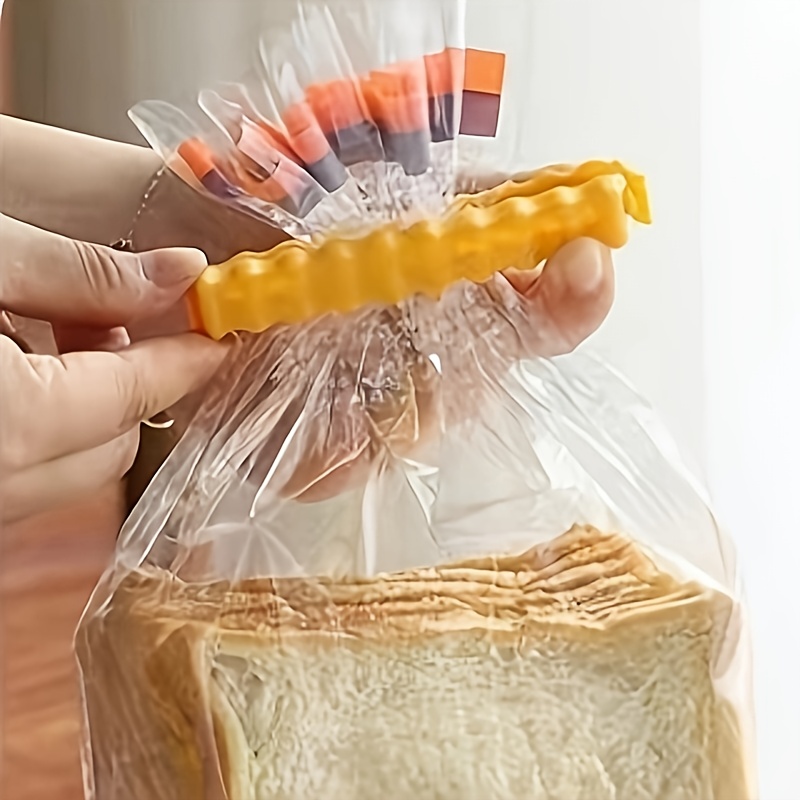 chip clips 10 cute chip shaped bag clips for sealing open food packages funny grocery bag clips cute kitchen accessory Product details 0