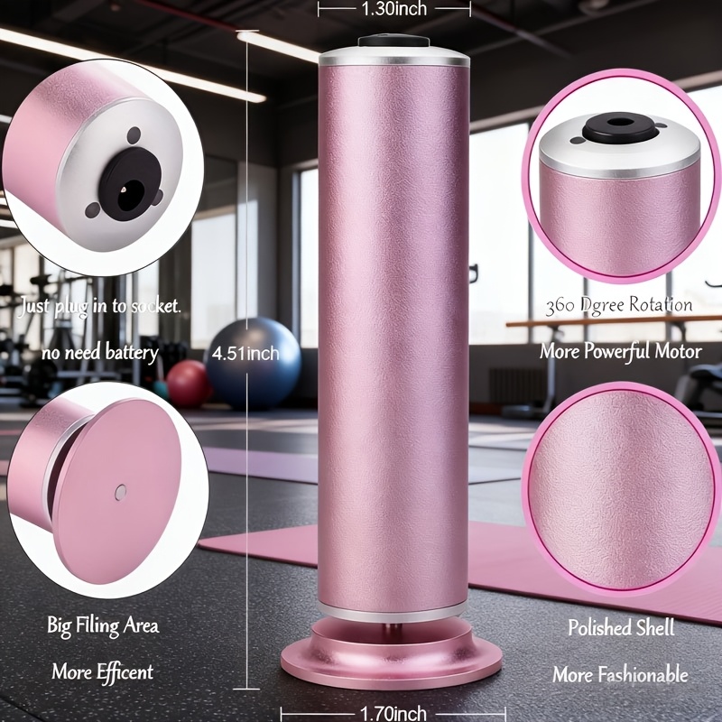 TEMU Electric Foot Grinding Machine To Electric Pedicure Machine With Adjustable Speed And 60pcs Of Replacement Sandpaper Foot Pedicure Device Is