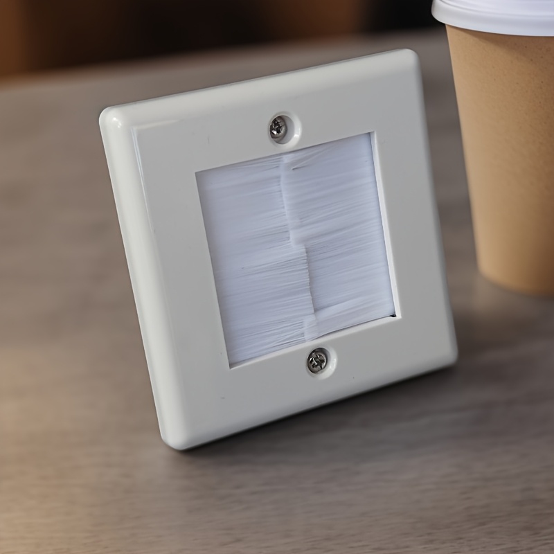 E-shop 86 Quadrat-Typ mit Bürsten Anti-Staub-Ausgänge Wandmontiertes Panel