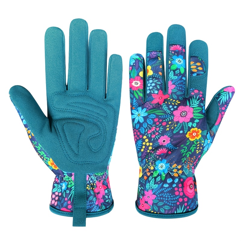 TEMU A Pair Of Trendy Patterned Women's Outdoor Running Gloves