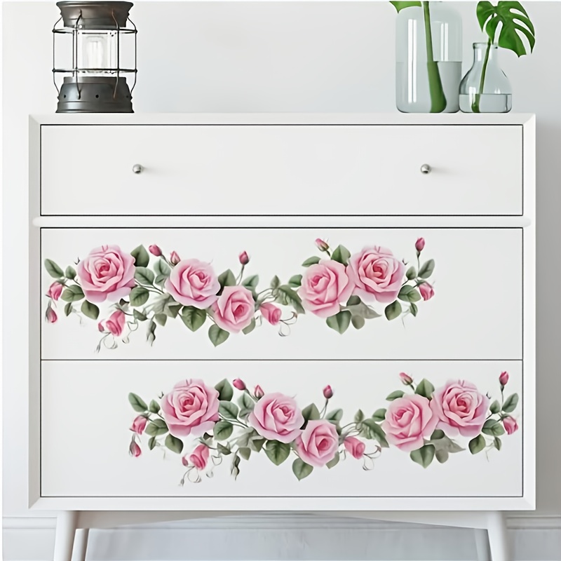 A Set Of Self-adhesive Waterproof Stickers For Bedroom Decoration, Suitable For Bathrooms, Toilets, Window Glass Doors, And Cabinets, Which