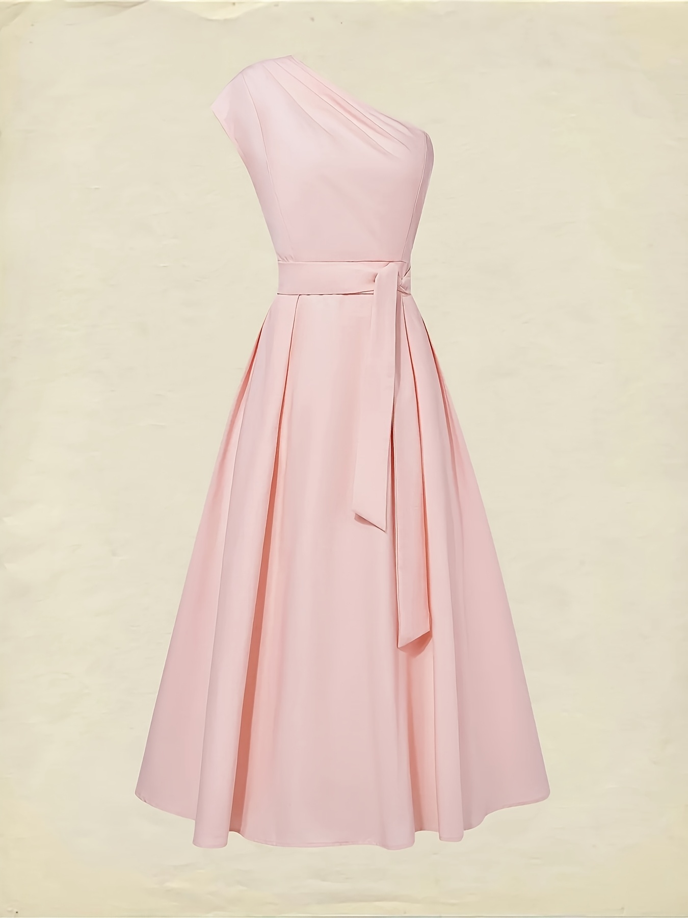 formal sleeveless women's light pink off the shoulder dress qd1119011 womens romantic elegant sleeveless shoulder light
