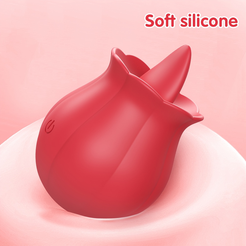 tongue the rose sex toy toy rose realistic tongue flower 10