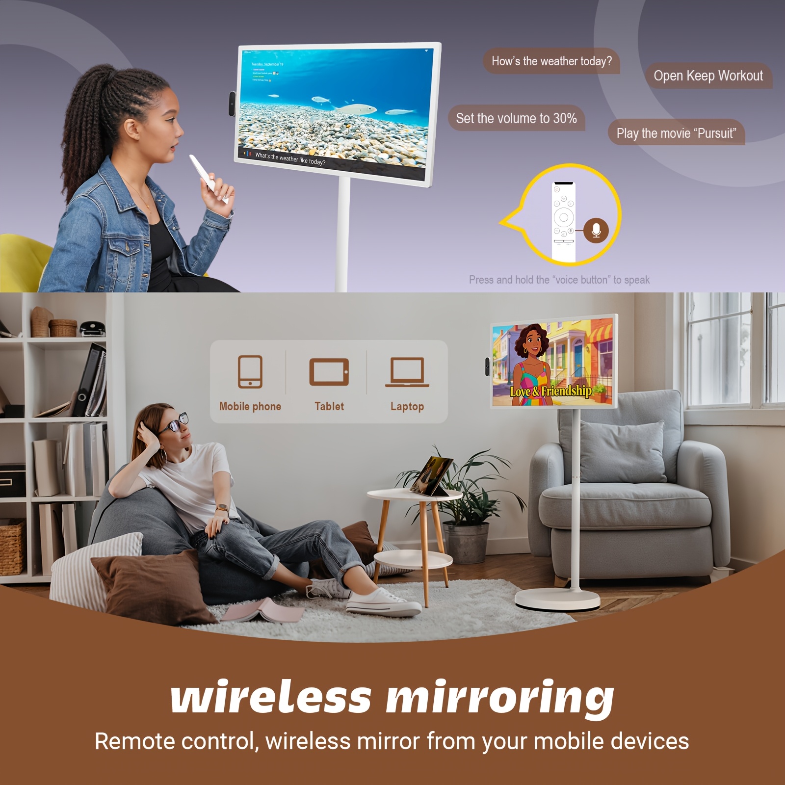 32   tablet touchscreen monitor portable smart   stand 8 8 gb   256gb rom tablet pad Product details 5