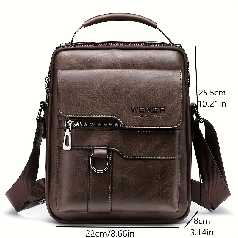 TEMU Handbag, Business Crossbody Bag, Casual Portable Satchel Bag