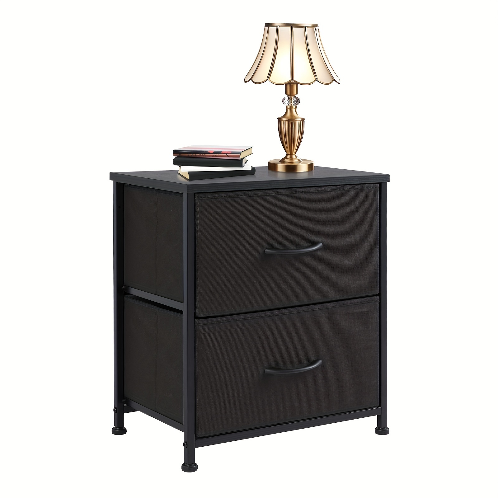 

Night Stand With 2 Drawers End Table For Bed Nightstand With 2 Drawers Small Nightstand For Bedroom