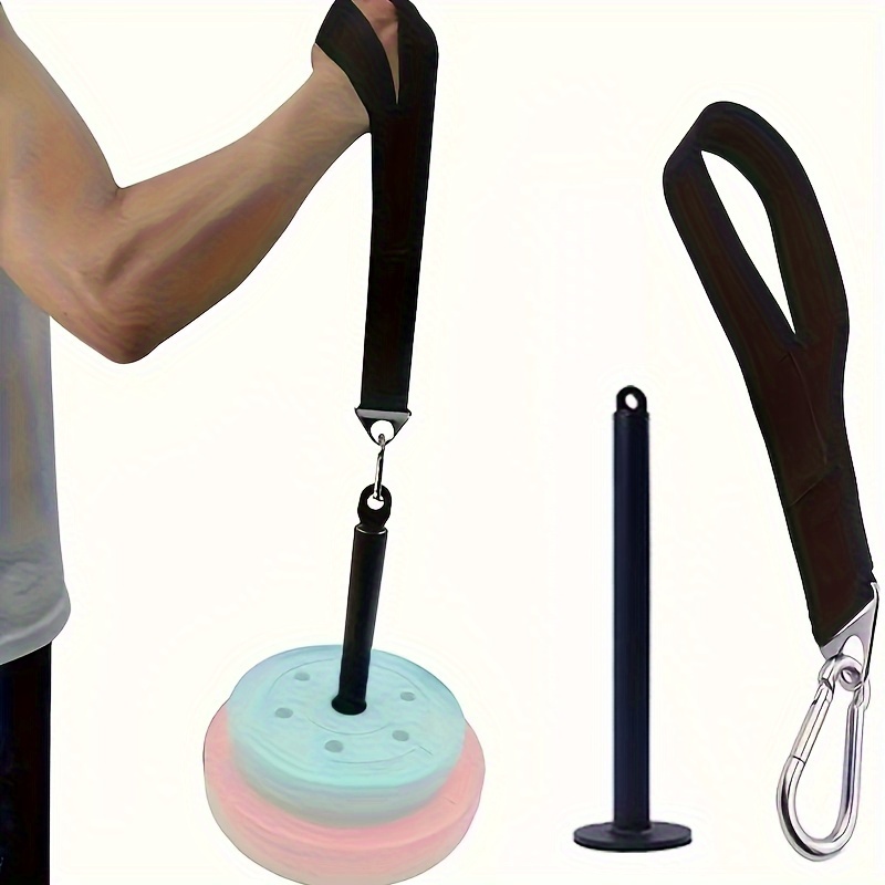 

Heavy-duty Steel Wrist & Forearm Strength Trainer With Grip - Enhance Arm Power, Ideal For Fitness Equipment & Free