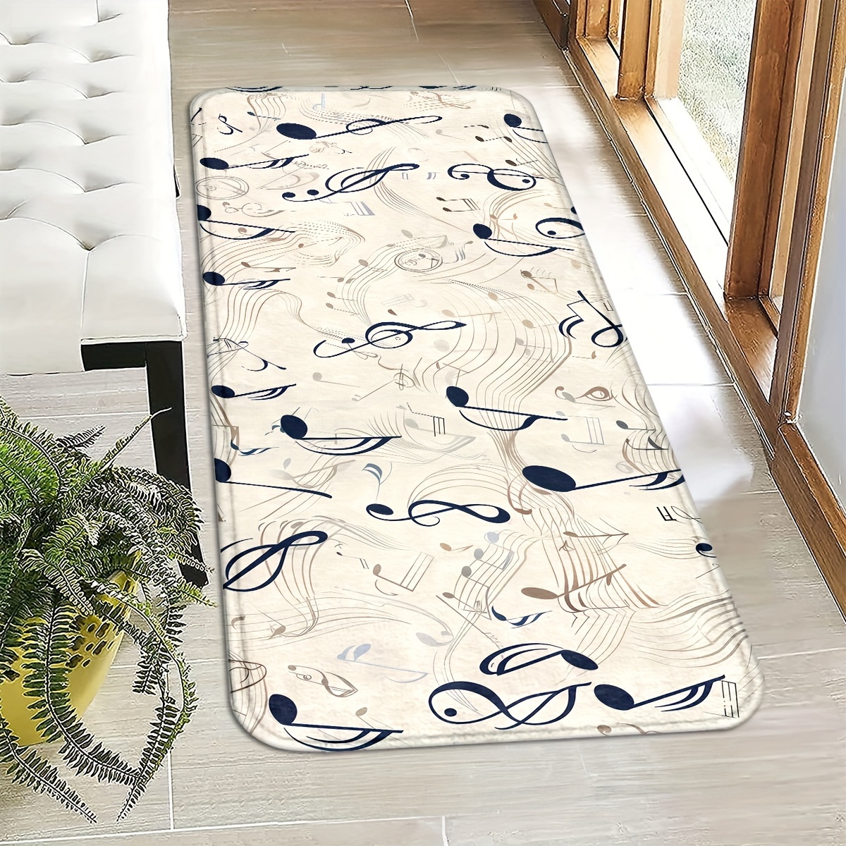 beating notes and music scores door mat indoor entrance Temu Turkiye