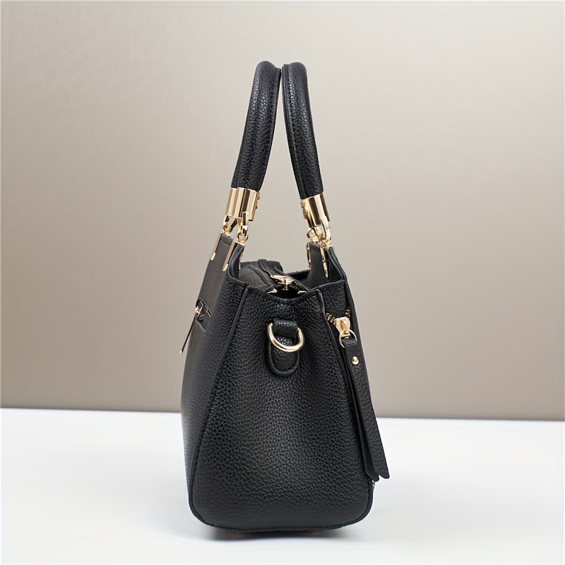 Large Crossbody Bag with Golden