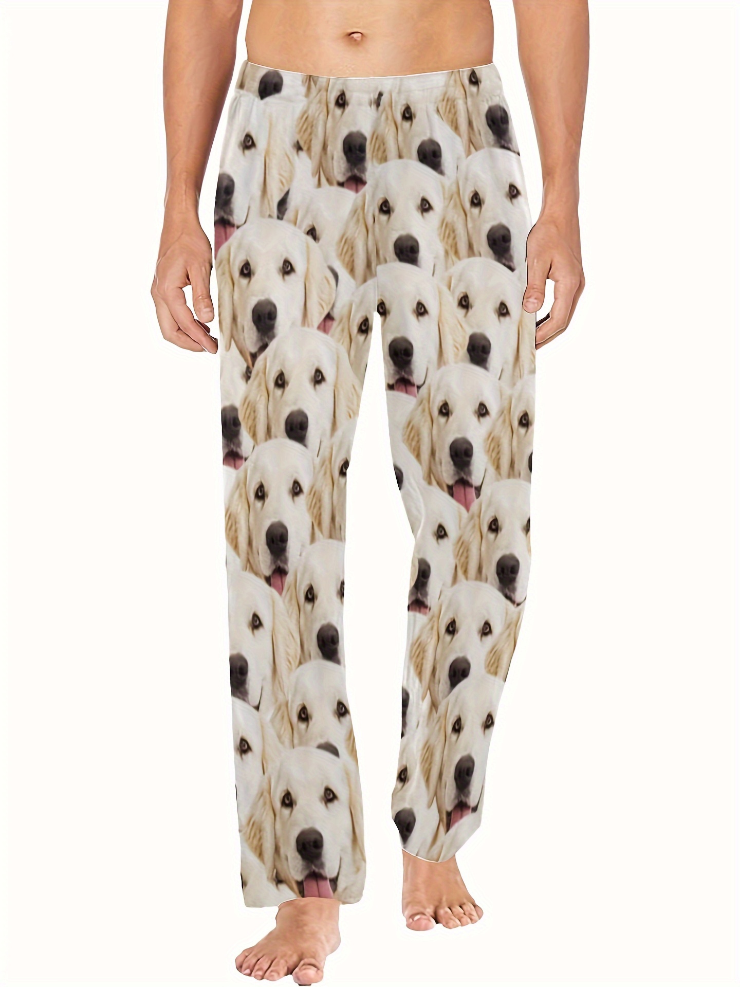 Men's pajama pants with dogs best sale on them