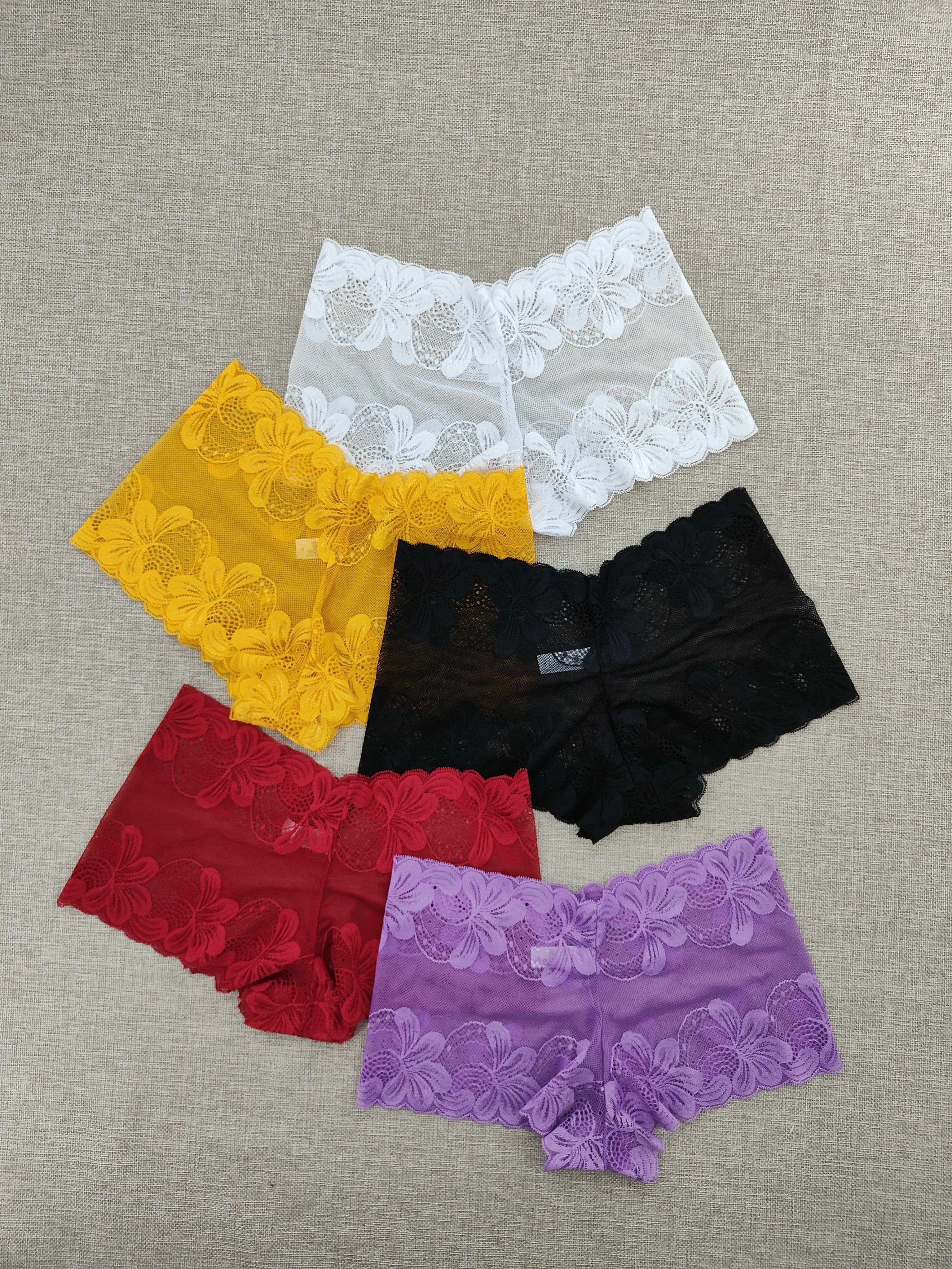 Boxer De Encaje Para Mujer Bragas Mujer ALL OF ME Paquete De 10