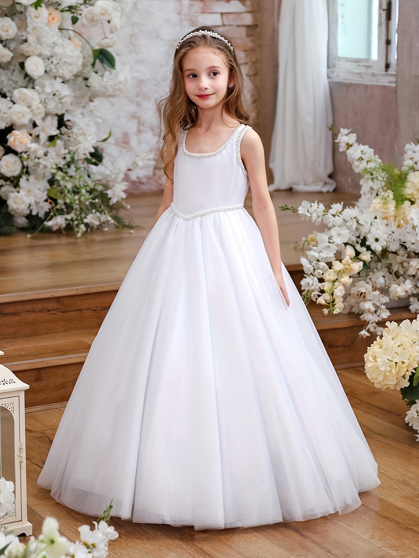 elegant white princess dress high end evening Temu Germany
