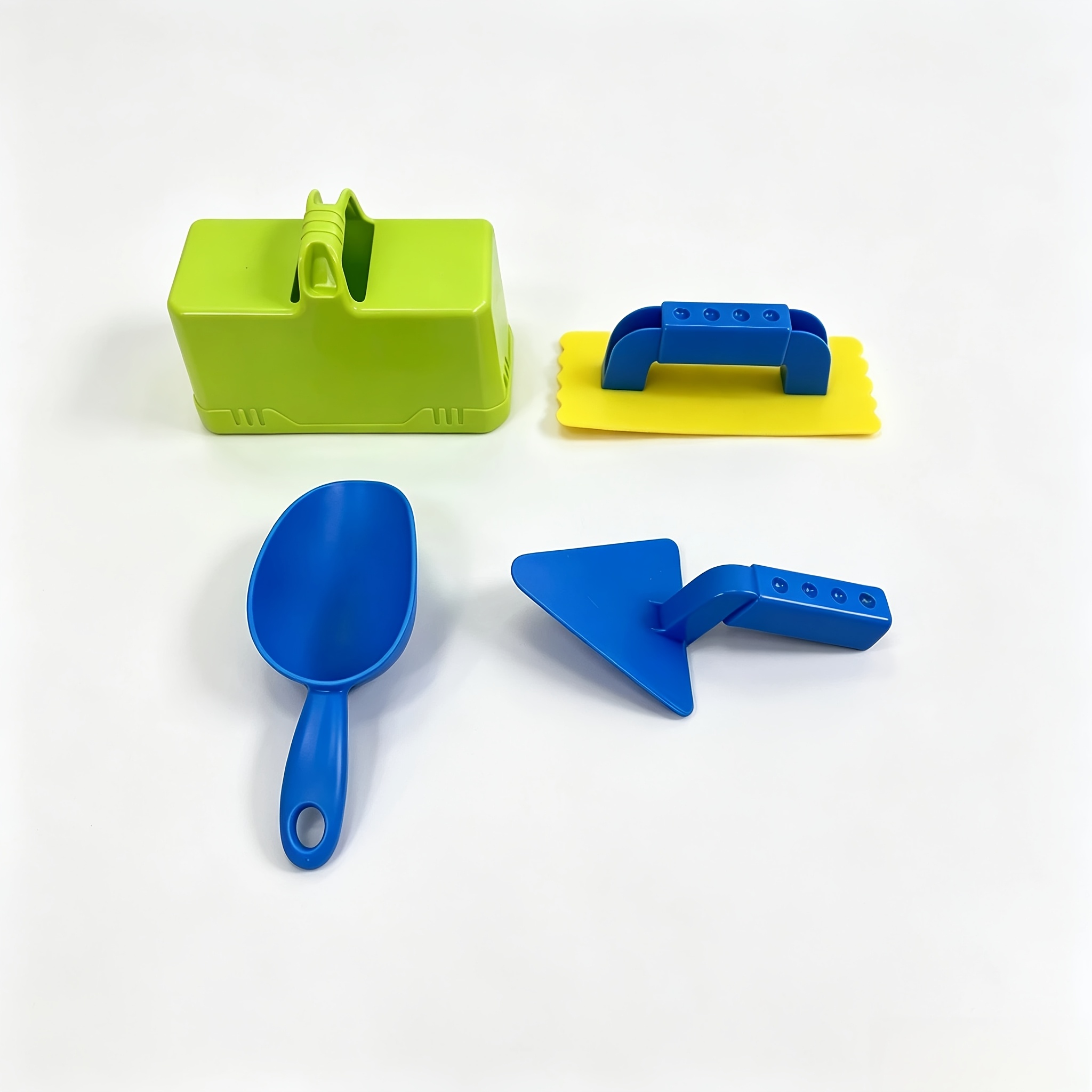 TEMU Ensemble de 4 pièces pour le , outil de jeu de sable de plage, remplissez et pressez pour créer des régulières pour la construction de châteaux