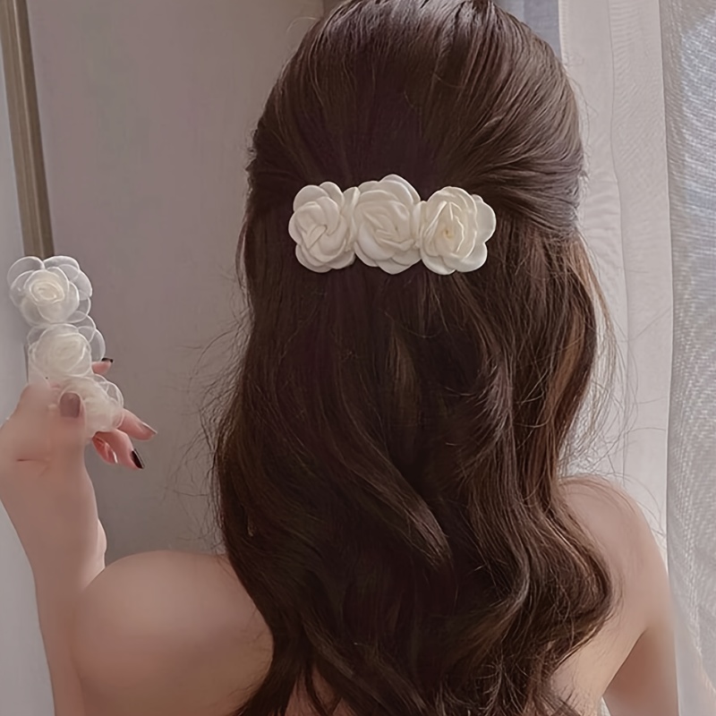 Süße Organza-Haarspangen Mit Schleife – Elegante Haarnadeln Für Frauen & Mädchen