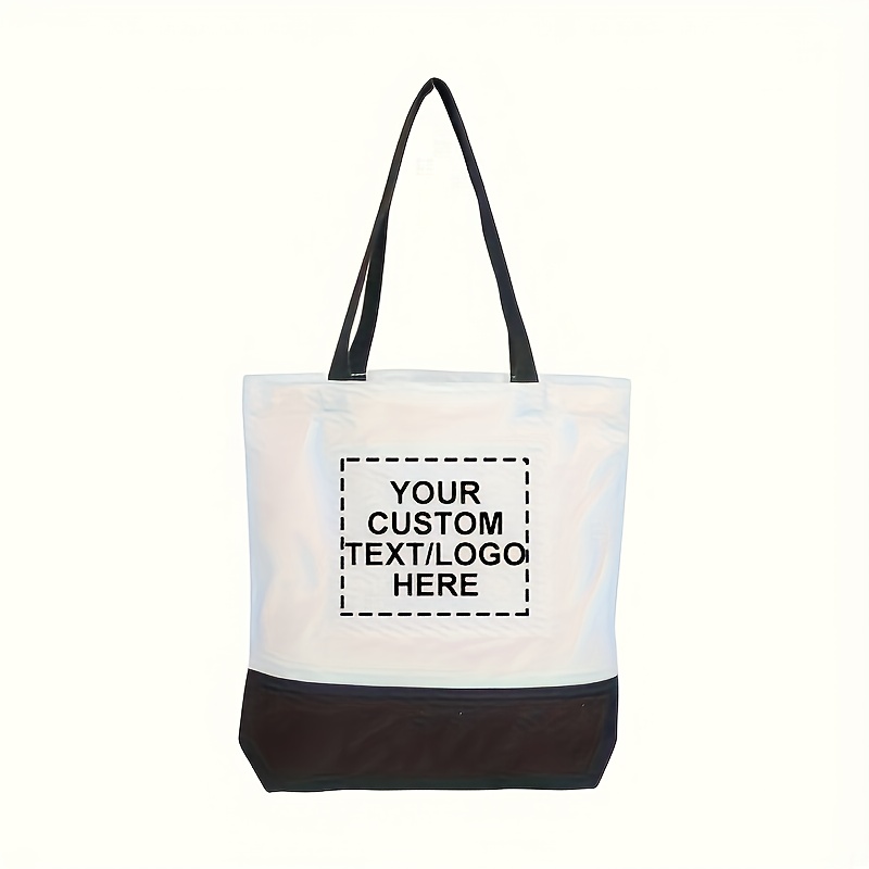 TEMU Gift For Her/him 10 Custom Tote Bags, Personalized Canvas Bags With Designs And Text, Unique Birthday Gifts For Women, Bridesmaid Gift Bags