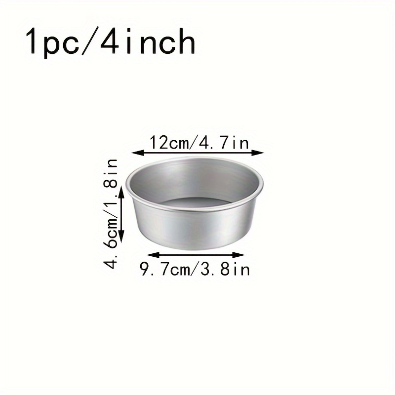 TEMU 1pc/ 3pcs, Round Bottom Cake , Round Cake Pan, Cake , Removable Cake , Pans For Wedding Birthday , Diy Tool, Multifunctional Household Cake , Kitchen , Kitchen Gadgets