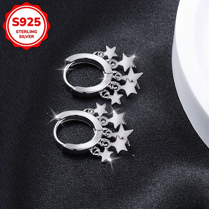 Women's Celestial Symbol Tassel Earrings, Lightweight
