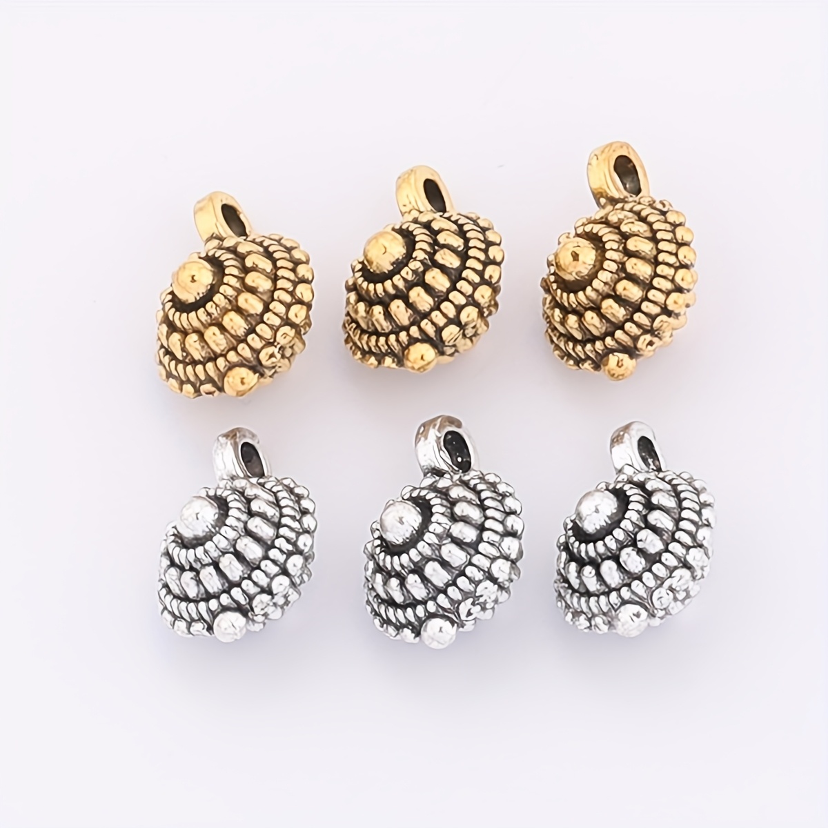 E-shop 20/40 Stück Kleine Punkt Anhänger Zinklegierung Anhänger Retro Schmuck Anhänger Perlen Hinzufügungen Halskette Armband Kette Anhänger Ohrring