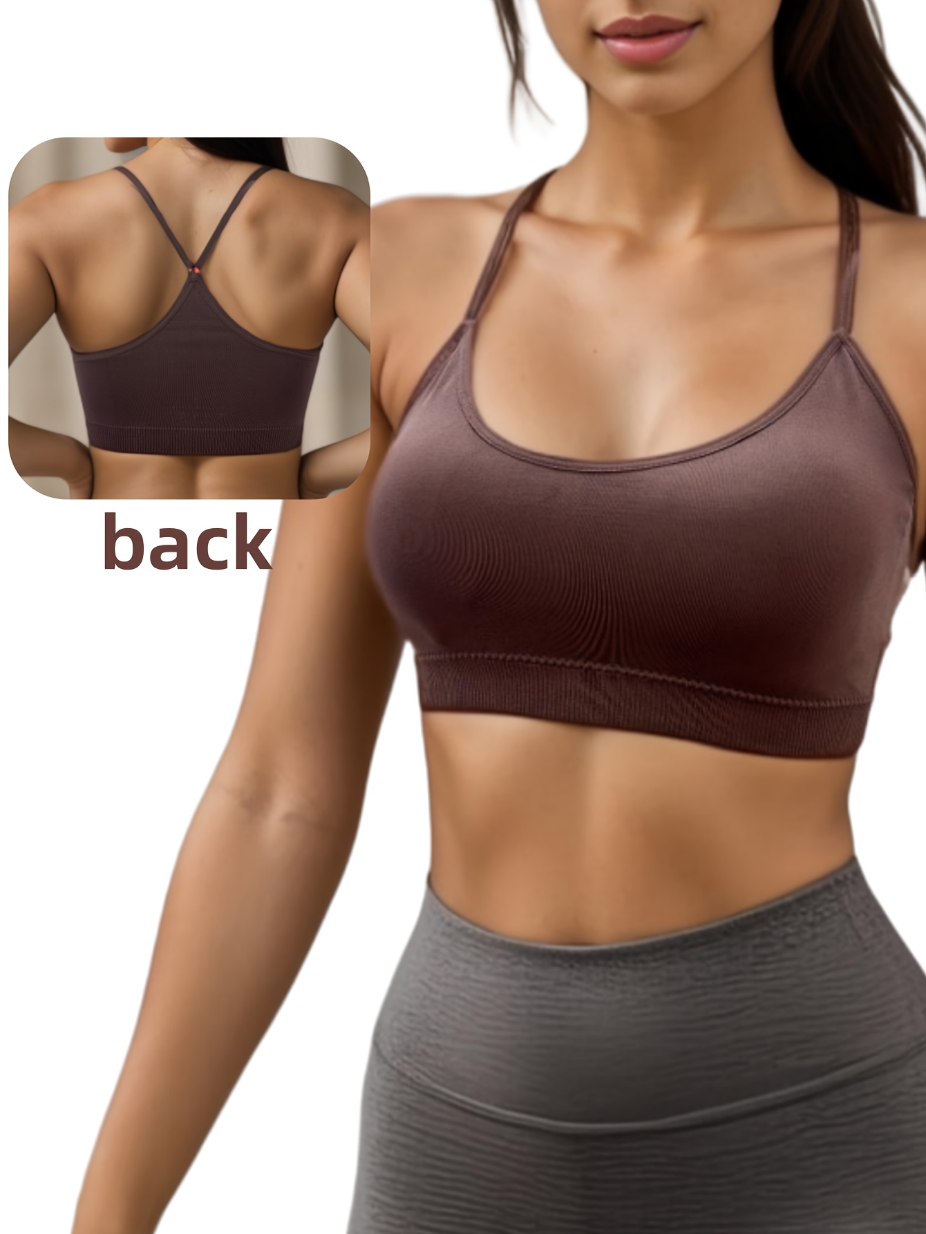 Thin Beauty Back Integrated Sports Cami Bra Summer Yoga - Temu