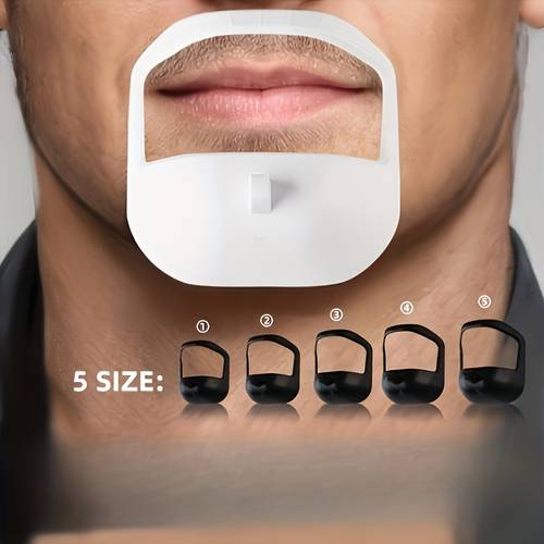 5pcs beard styling templates ideal gift for boyfriend or father durable and practical
