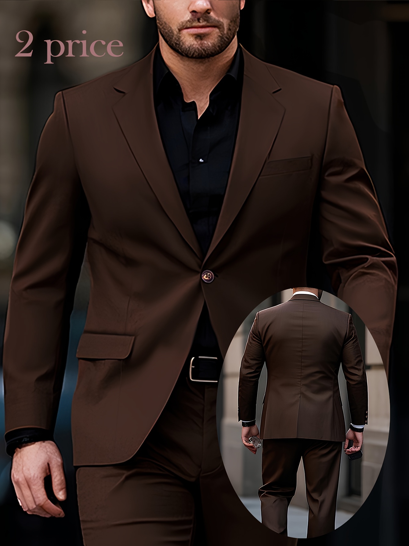 TSJ×TK SUITS BROWN 4 TSJ×TK SUITS BROWN 4 TSJ×TK SUITS BROWN 4 TAYION Mens