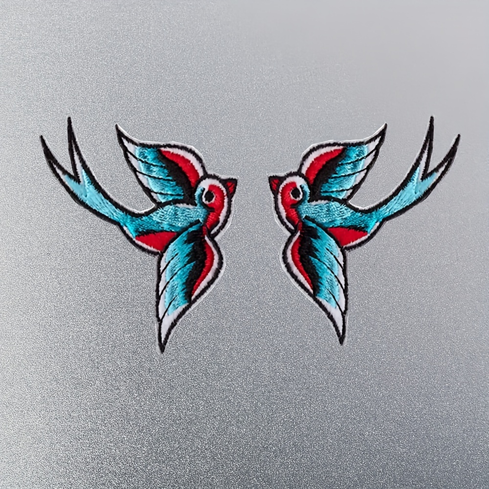 piezas parches pájaro bordados Temu Colombia