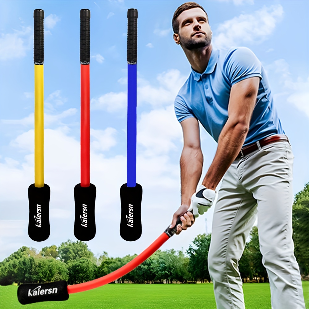 

Kaiersn Golf Swing Trainer - Rhythm, & Strength With Eva Foam Stick For All Skill Levels - Non-slip Grip, Design