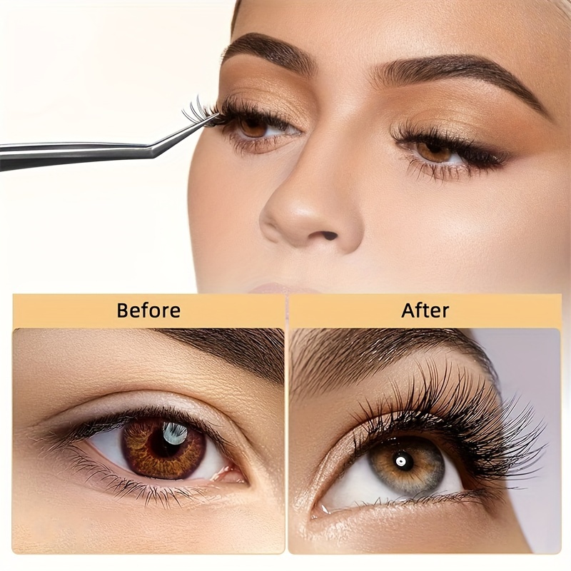 

Easy Diy Lash Extension Kit - Lengths 9-16mm, Soft & Lightweight Eyelashes, /natural/fluffy Styles, Beginner Friendly