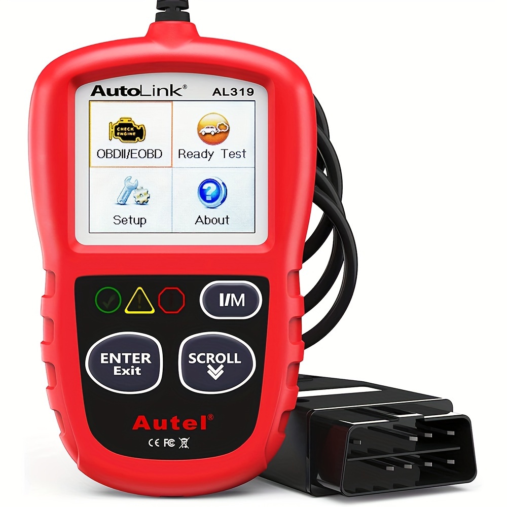 

Autel Obd2 Scanner Autolink Al319 Code Reader Read And Erase Codes Check State Emission Monitor Status Powerful Scan And Car Diagnostic Tool