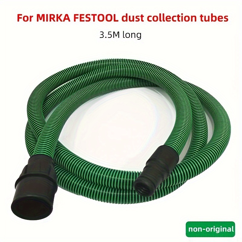 

Festool Compatible 3.5m Vacuum Hose - Durable Plastic, Ideal For Commercial Cleaning & Electric Dry Grinder Dust Collection