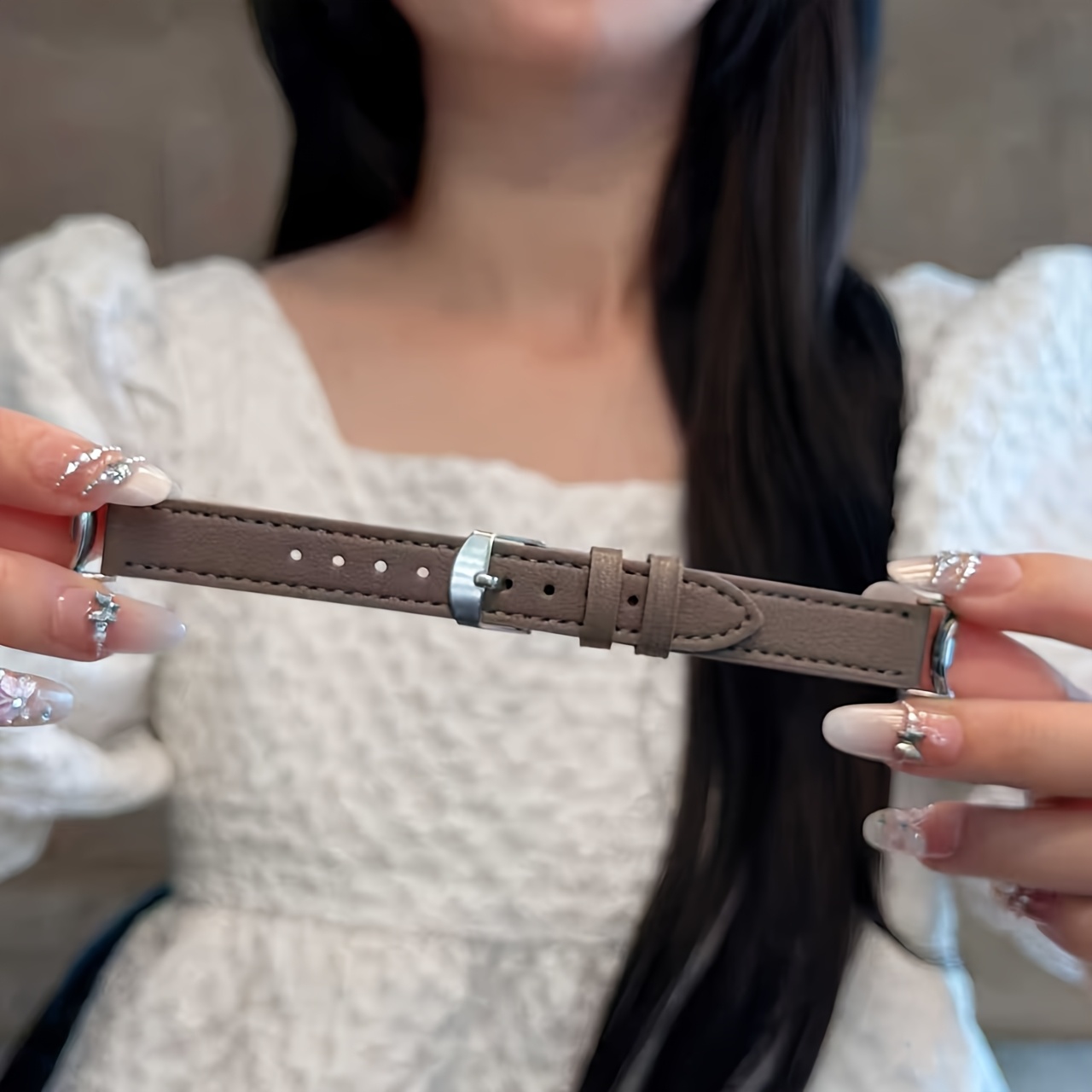 TEMU Plain Buckle Strap Is Suitable For Xiaomi Band 10/9/ 8, Nfc Version Available, Classic And Fashionable Men's And Women's Couple's Wristband,