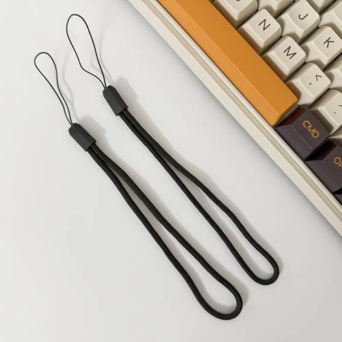 (2 stk./4 stk.) runde nylon-umhängeband, strapazierfähiges verschleißfestes handschlaufe, für mobiltelefone, kameras, usb-sticks, schlüssel kleine lautsprecher