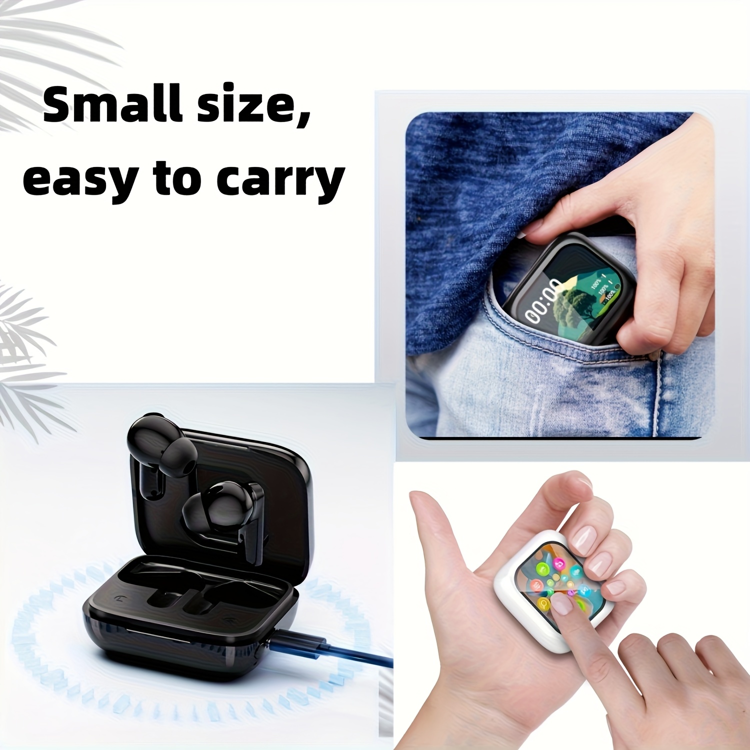 ai translation headphones anc wireless earbuds with 144 languages real time translation suitable for travel business and work Product details 2