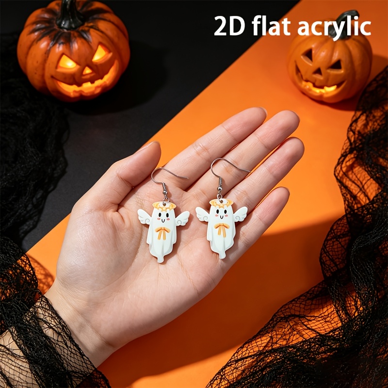 AIZX Women's Angel Dangle Earrings, Elegant Minimalist