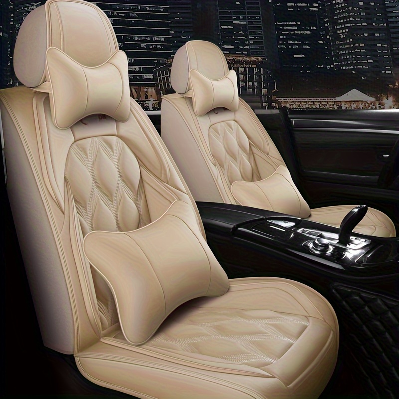 

Suitable For Car Suv Five-seat Car Seat Covers Made Of Pu Leather, Suitable For All Seasons And Fully Covered