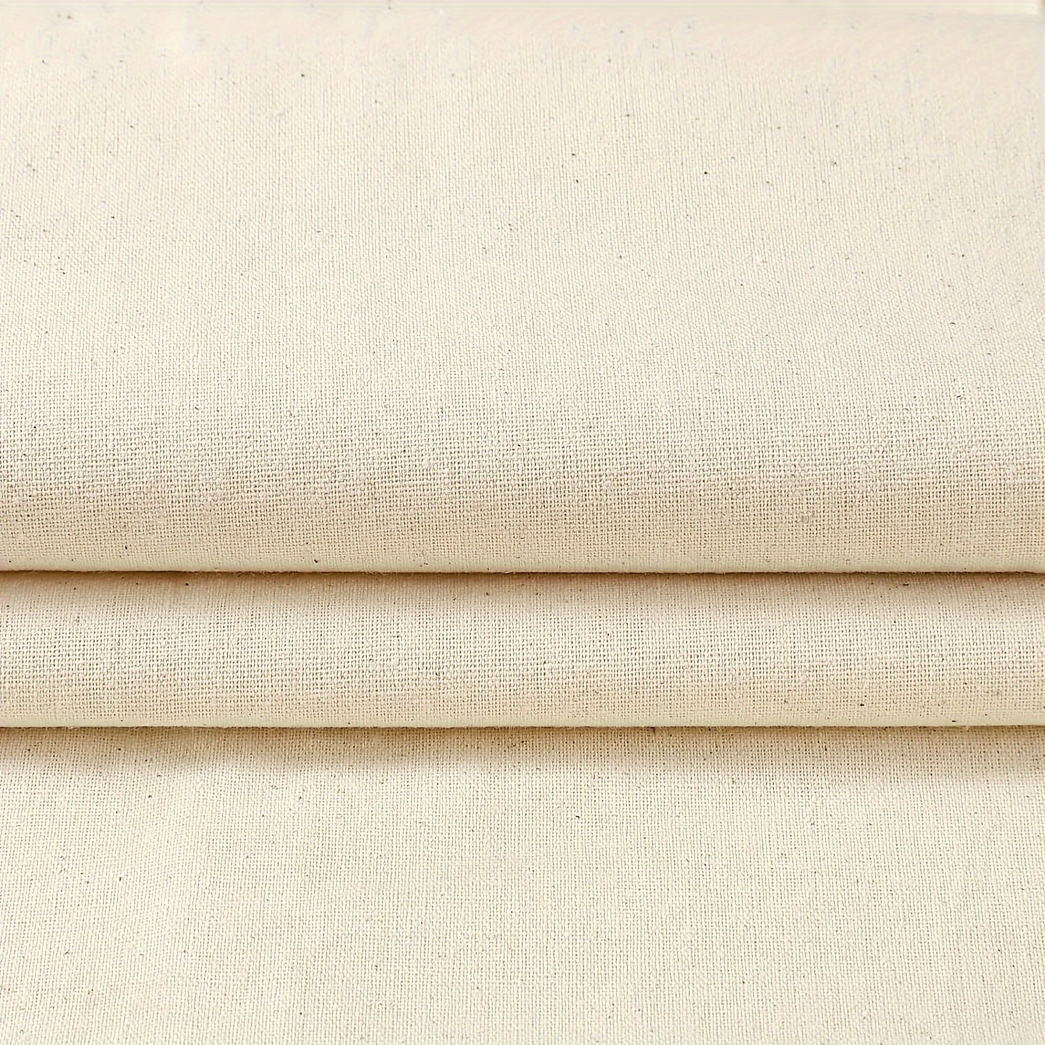 1pc Of 100% Cotton, 108 Inches By 180 Inches, In , Unbleached, For Sewing Material