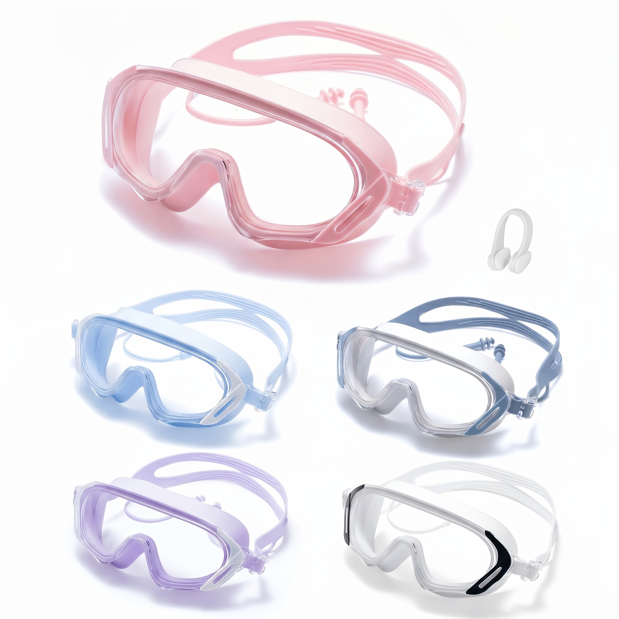 swimming goggles with ultra   anti fog and uv protection suitable for all swimming     a   clip