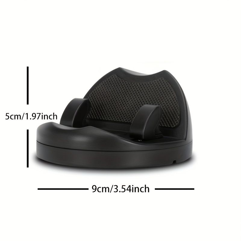 TEMU 360 Degree Rotatable Car Phone Holder – Non-slip Gps Navigation Mount With Number Plate, Dashboard-compatible, Durable Abs Material, Vehicles, Mobile Phones, And Accessories