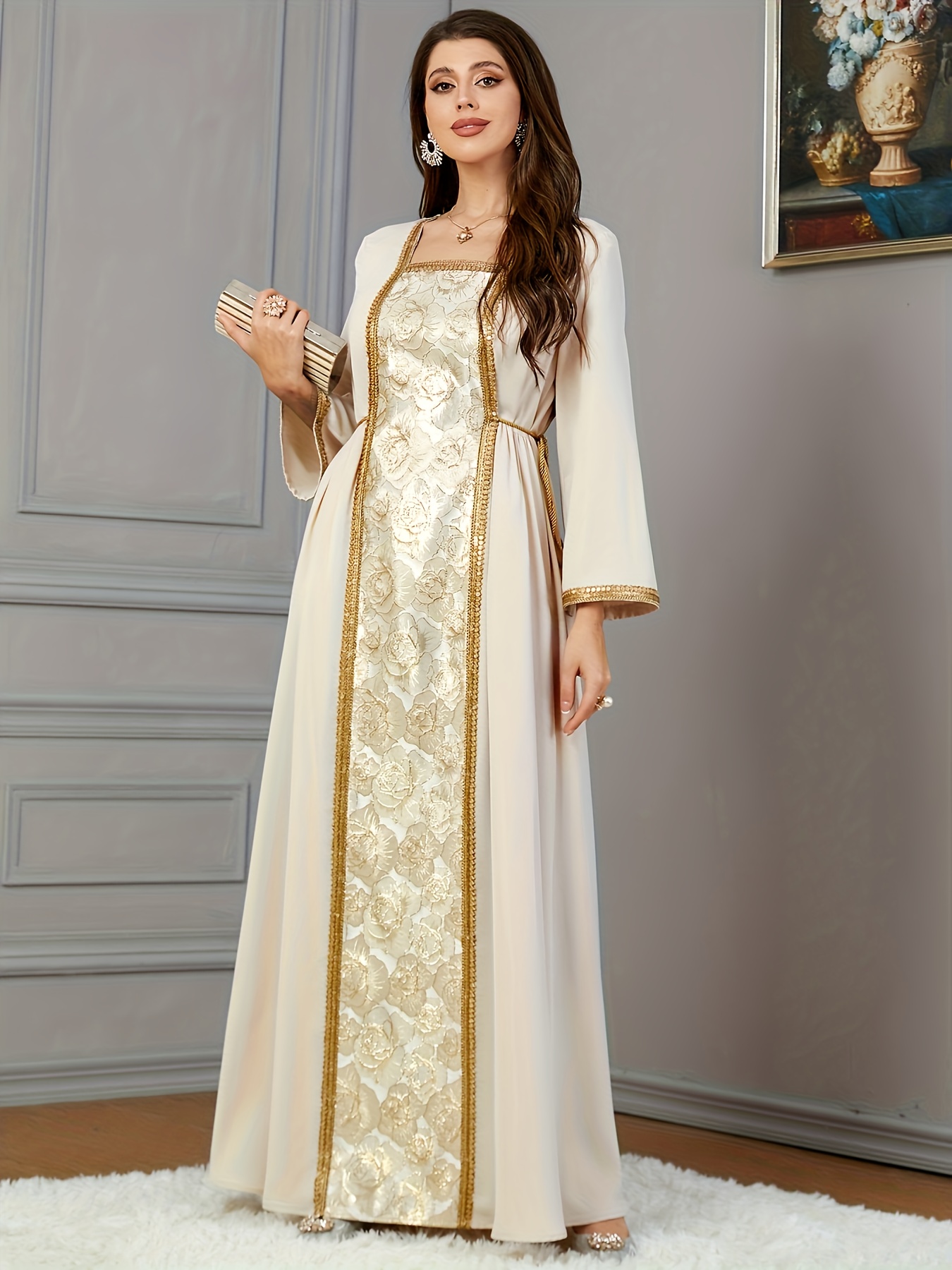 formal dress womens long Amazon.com: Formal Dresses for Women,Gowns Evening Party Cocktail Dress,Long  Split Elegant V Neck Wrap Ruffle Wedding Guest A-line Dresses Apple Green-S  : Clothing, Shoes & Jewelry main image 1
