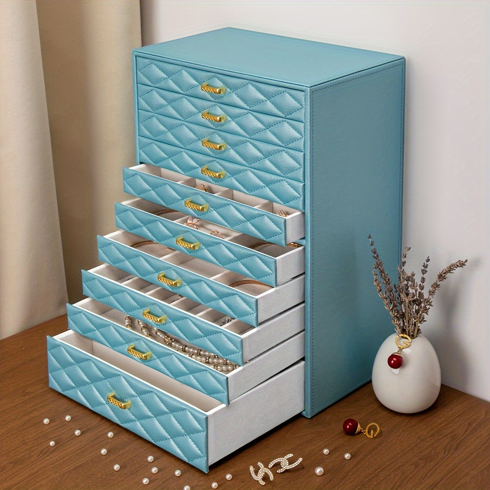extra large 10 tier jewelry box drawer large - Temu
