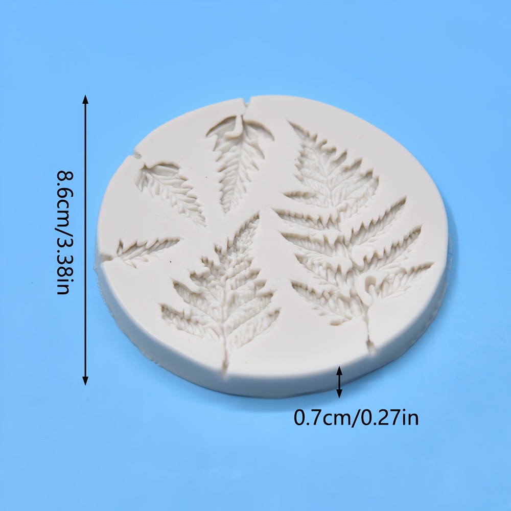 TEMU Suitable For Diy Silicone Mold With Realistic Tropical & Rainforest Plant - Compatible For Clay, Plaster, Soap Making, Resin Crafts, Diffuser