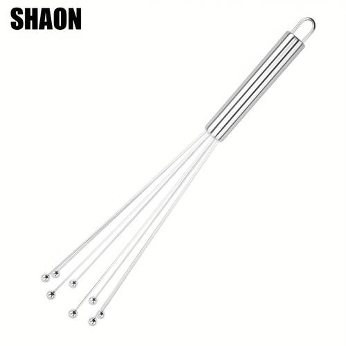 1pc 2pcs stainless steel spherical whisk handheld pearl shaped cream mixer mini ball mixer dishwasher safe for whipping mixing suitable for baking and stirring christmas thanksgiving mothers day gift