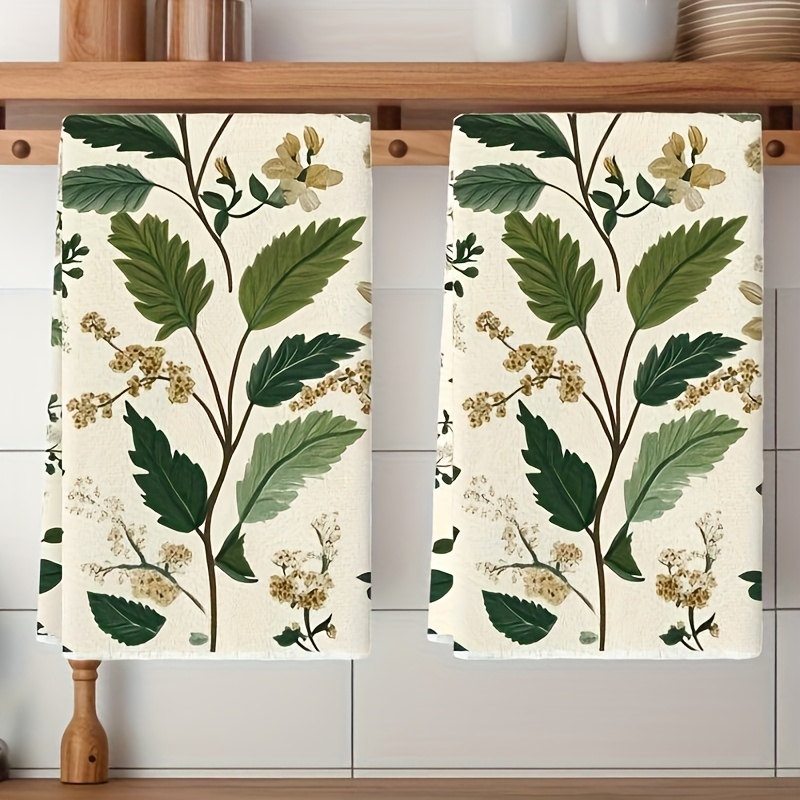 TEMU Juego de 2 paños de cocina de microfibra con temática de limón, súper absorbentes, suaves y de secado rápido para hornear, cocinar y limpiar,