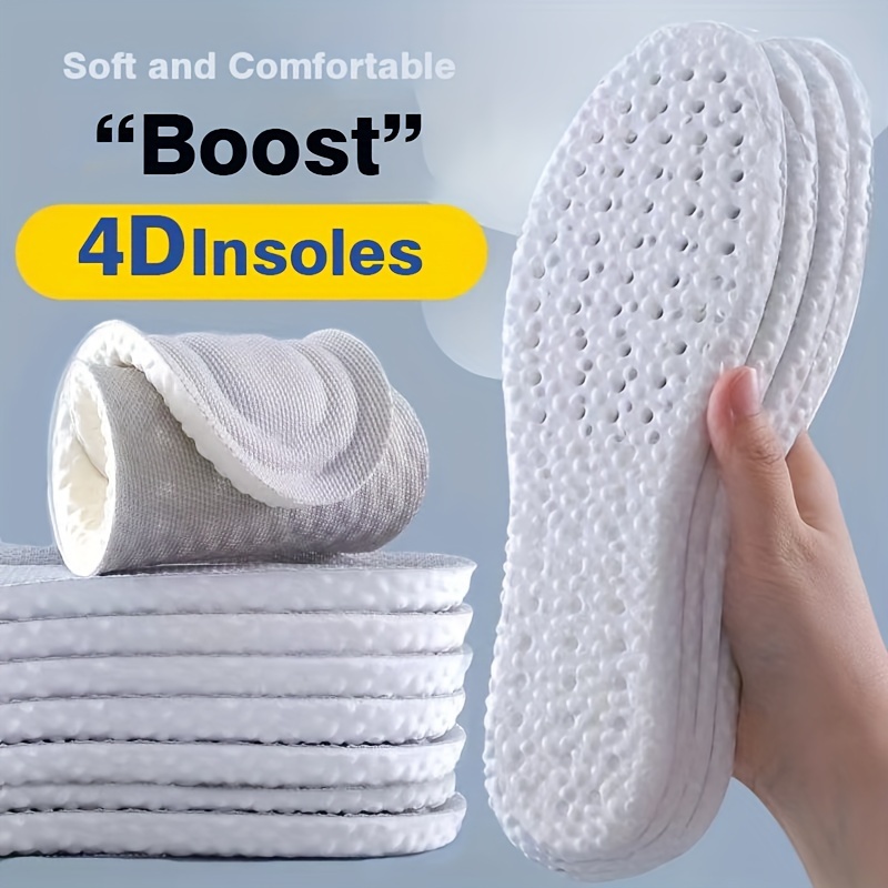 

A Of -, 4d Insoles, For Absorption, Odor Resistance, And , Non-collapsing Materials - For Running, , , And .