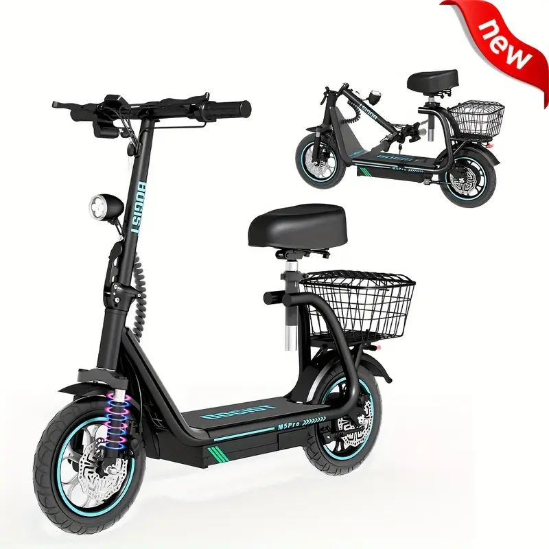 patins elétricos   e scooter para adultos 48  ah com luz led, pneus de 12 polegadas, m5pro Detalhes do produto 2