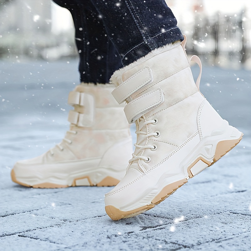 Ankle Boots Winter White Womens Boots Cute White Winter Boots