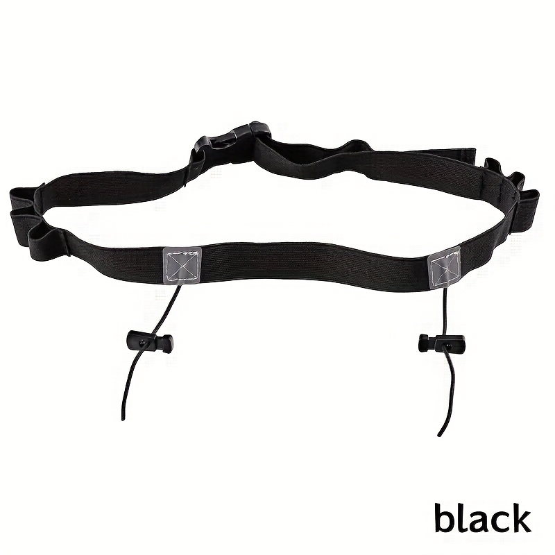 1pc Adjustable With Safety Lock - Durable Polyester Fiber, Ideal For Hiking, Fitness Training, And Running - Suitable For Men And Women - Sports Style Sports Belt