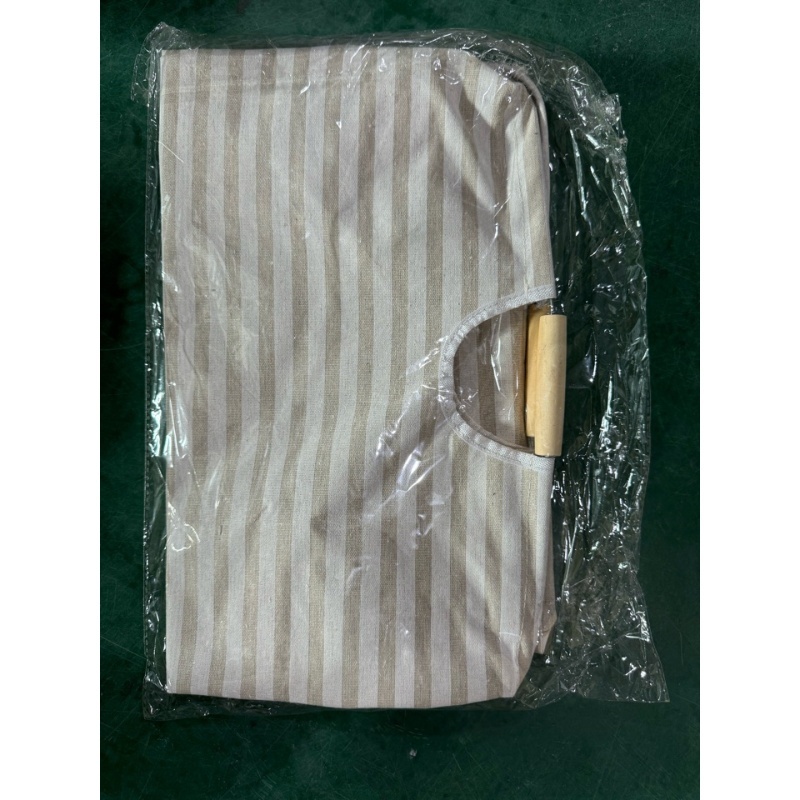 Temu 1Pc Large Capacity Collapsible Laundry Basket With Handle - Expandable/ Dirty Clothes Hamper Suitable For Bathroom,, - Space-Saving Storage Bin,-image