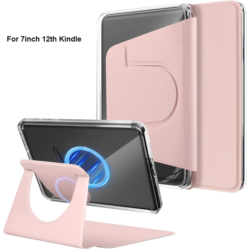 E-shop Magnetische Hülle für 7" All-New Kindle Paperwhite 12. oder Kindle Colorsoft 2025 1. , Ständerhülle mit magnetischer, durchsichtiger Hülle,