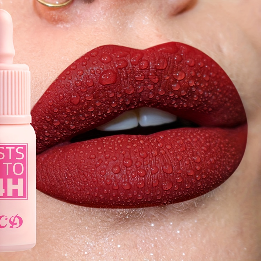Image of Lip Glaze Long-lasting Waterproof Liquid Lipstick Lip Oil Lip Tint Moisturizing Lip Balm High 9482